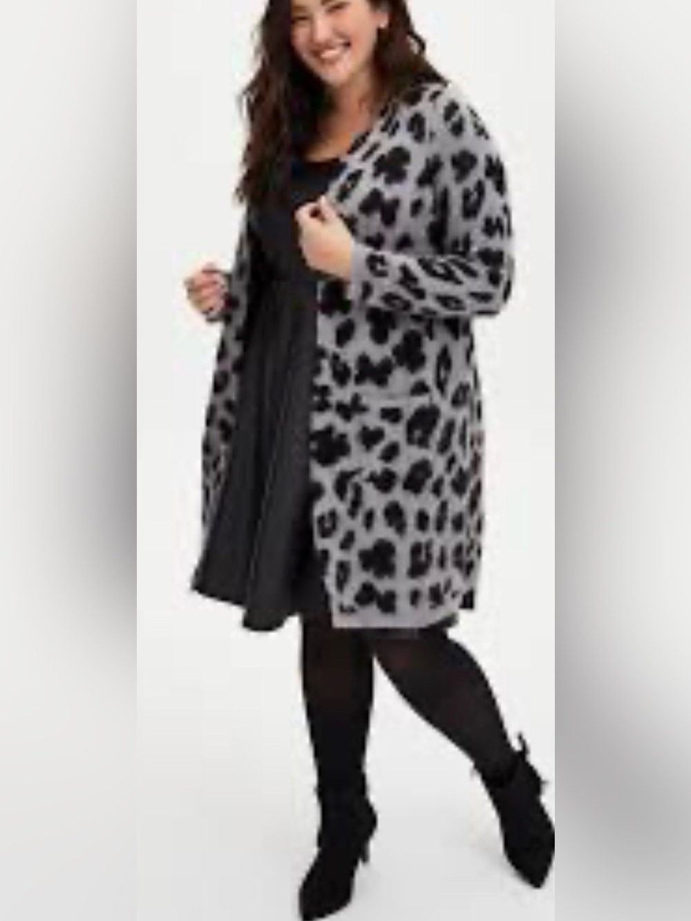 Torrid Disney Mickey and Minnie open front cardigan sweater size 4X